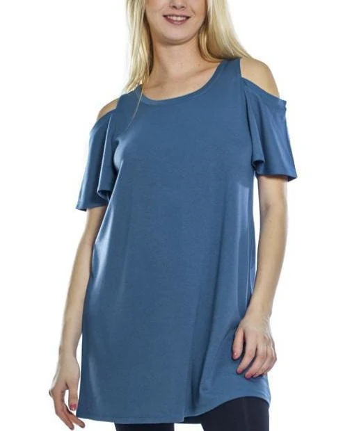 Ahh Dreams Flutter Sleeve Tunic - FINAL SALE - Image 4