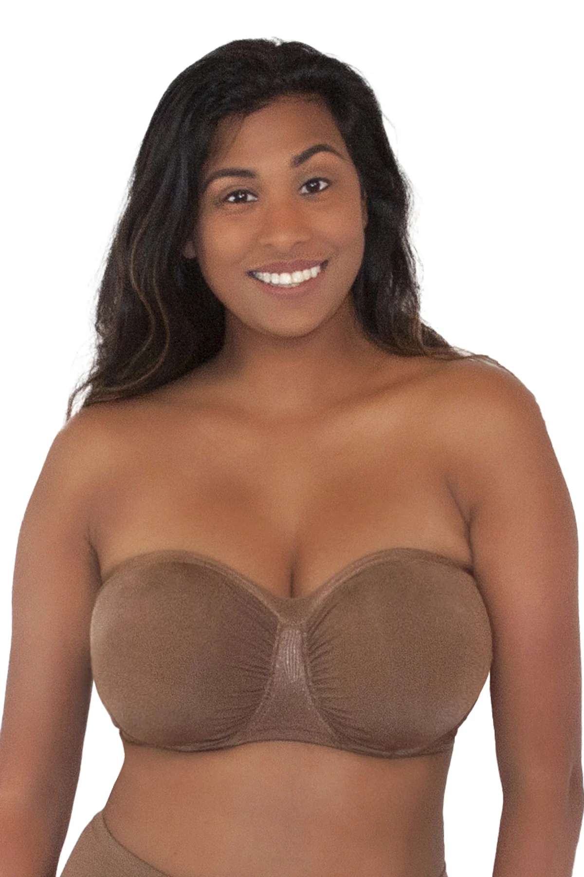 Antimicrobial Sweetheart Neckline Underwire Bandeau Bra - Final Sale - Image 10