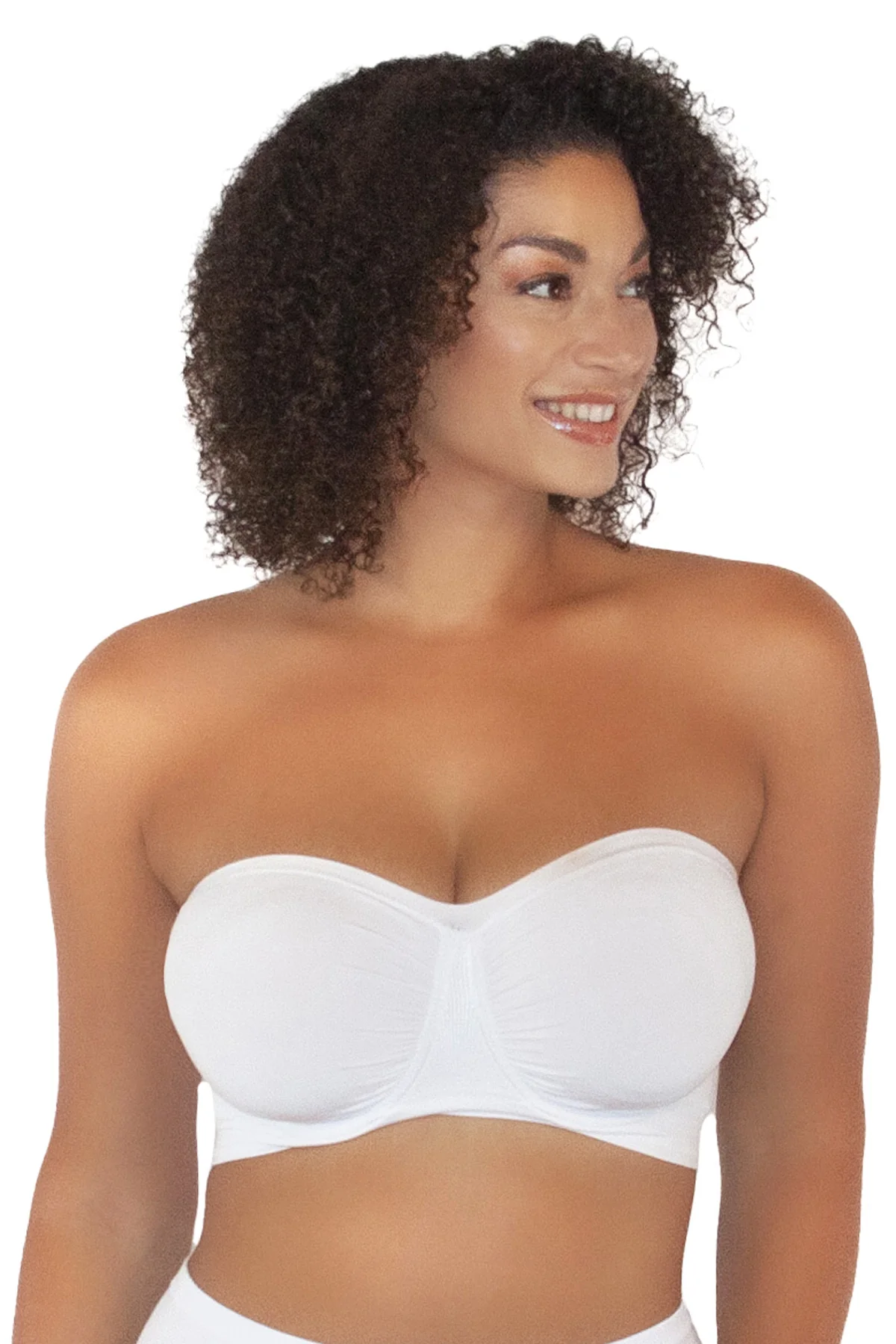 Antimicrobial Sweetheart Neckline Underwire Bandeau Bra - Final Sale - Image 12