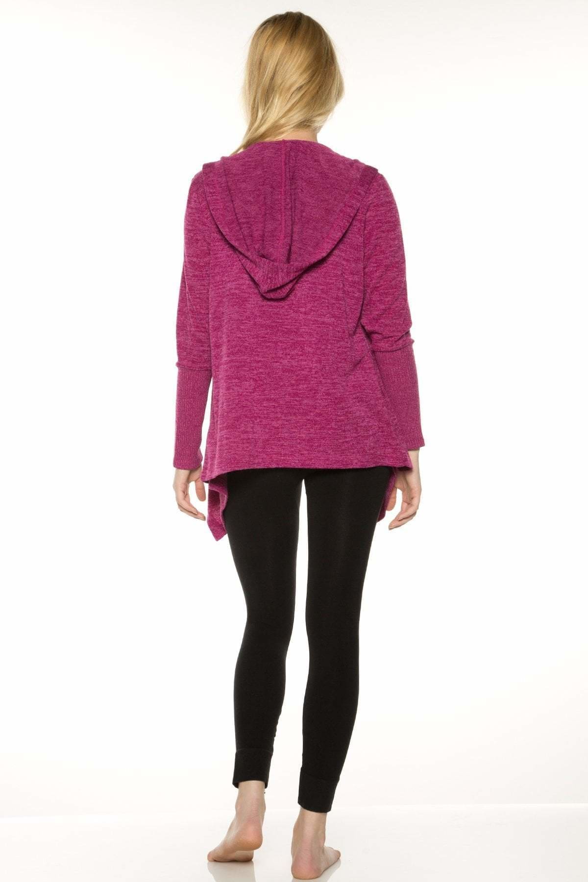 Hooded Sweater Wrap - FINAL SALE - Image 6