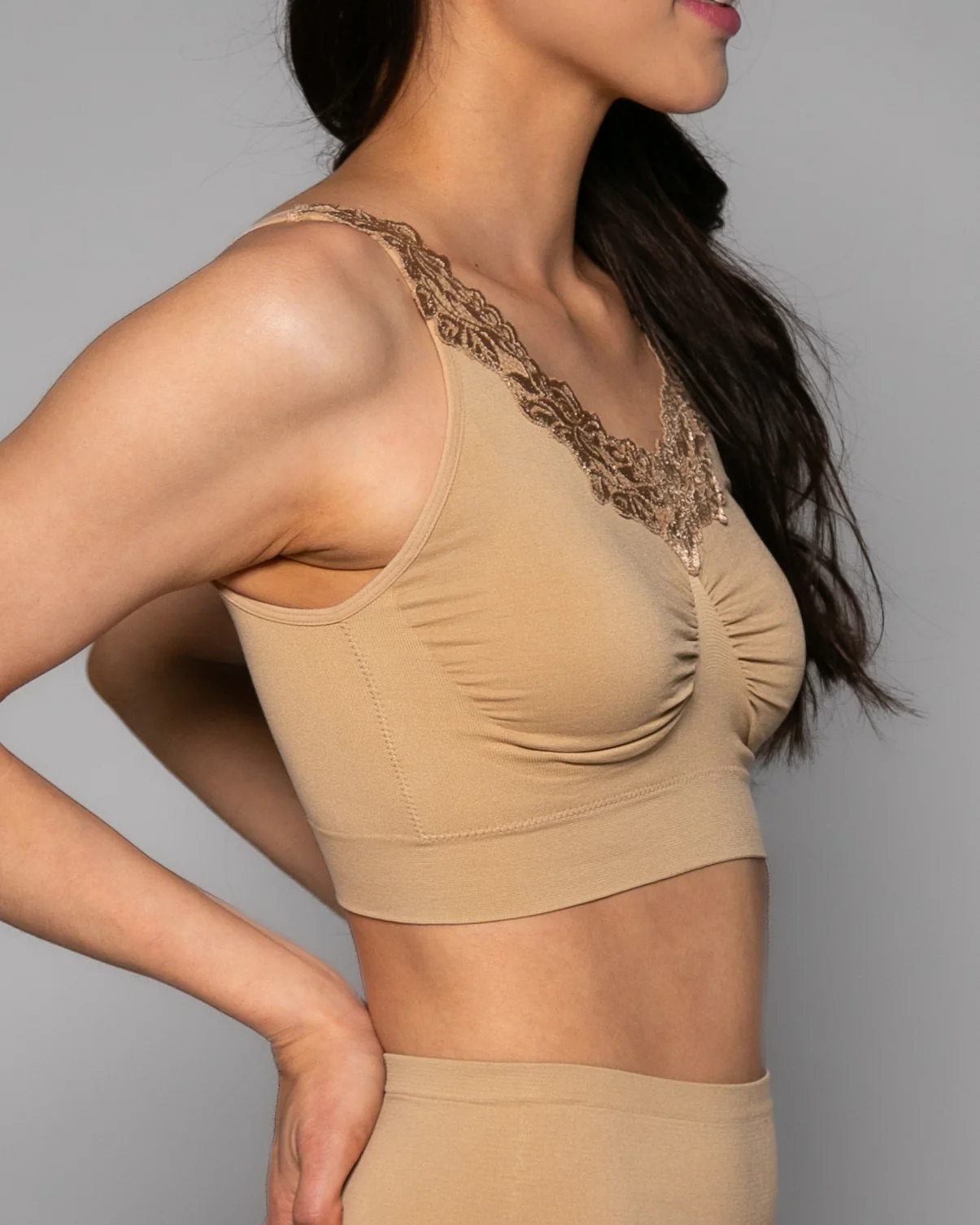 Lace Trim Ahh Bra - Image 7