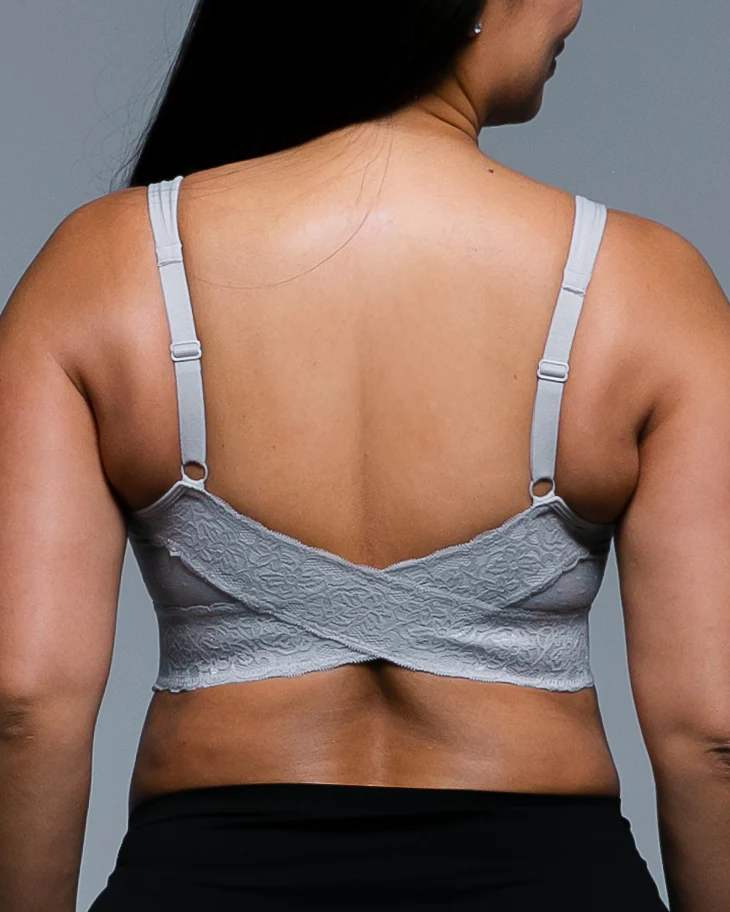 Molded Cup Bra With Lace Trim - Image 8