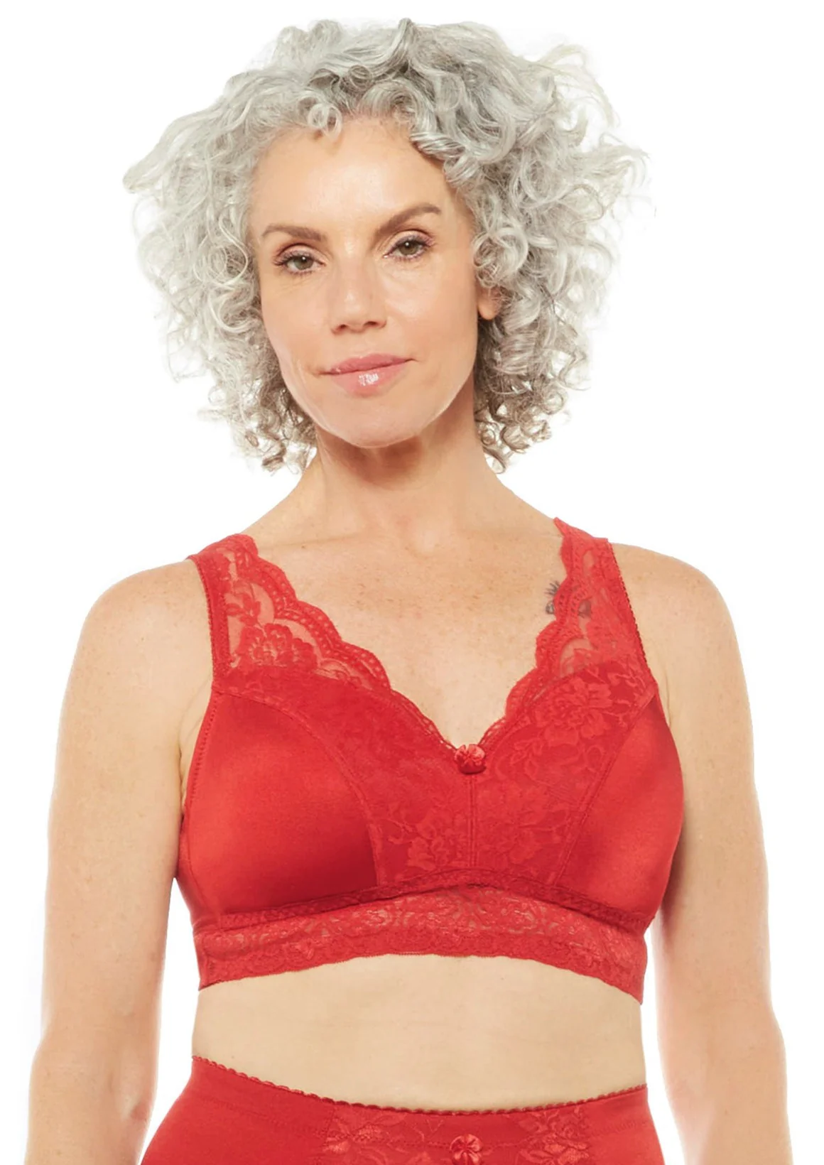 Pin Up Girl Lace Leisure Bra w/Pads - Image 35