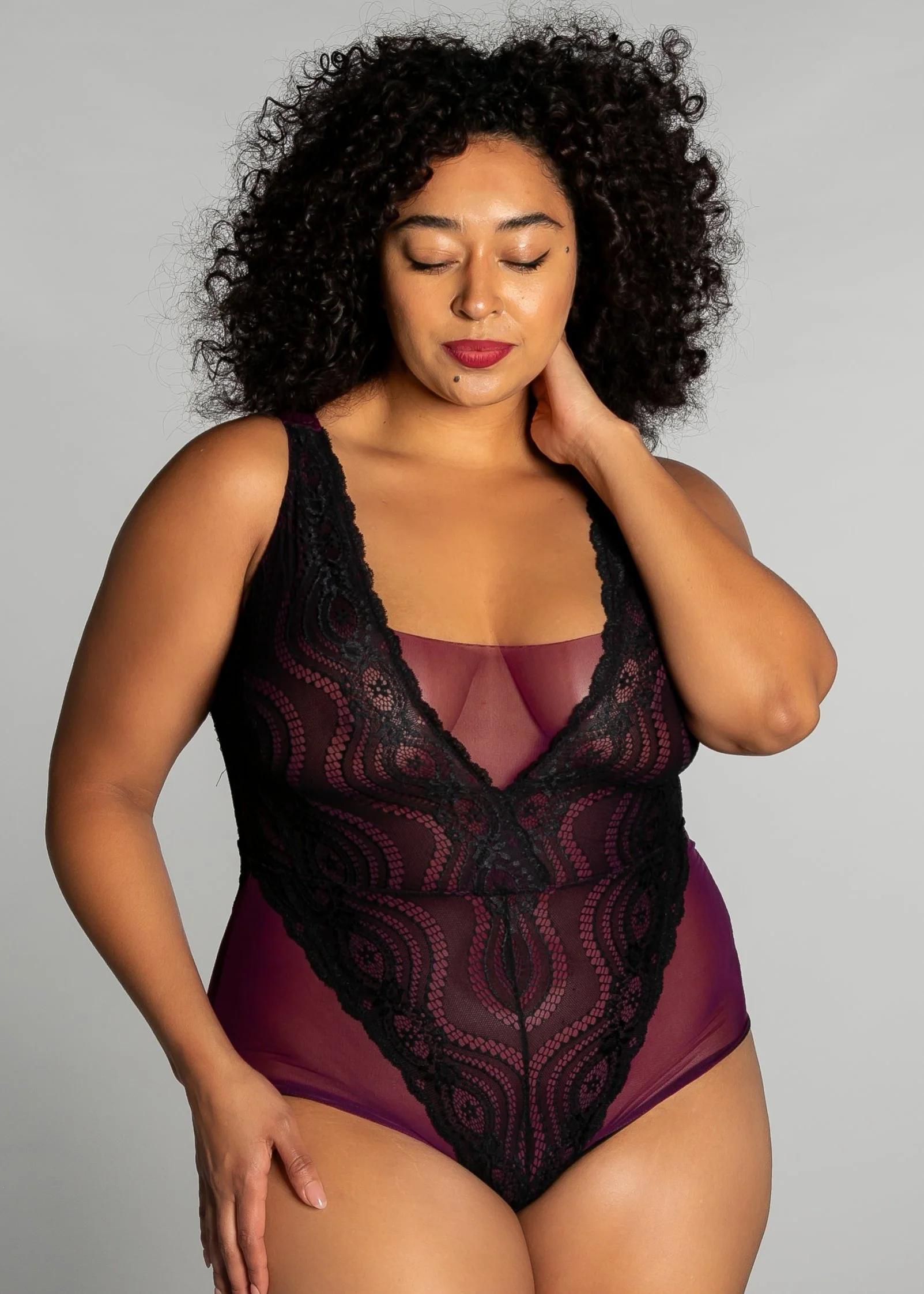 Up All Night Lace Bodysuit - Image 9